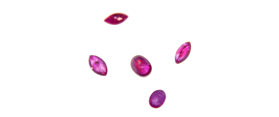 natural and artificial ruby