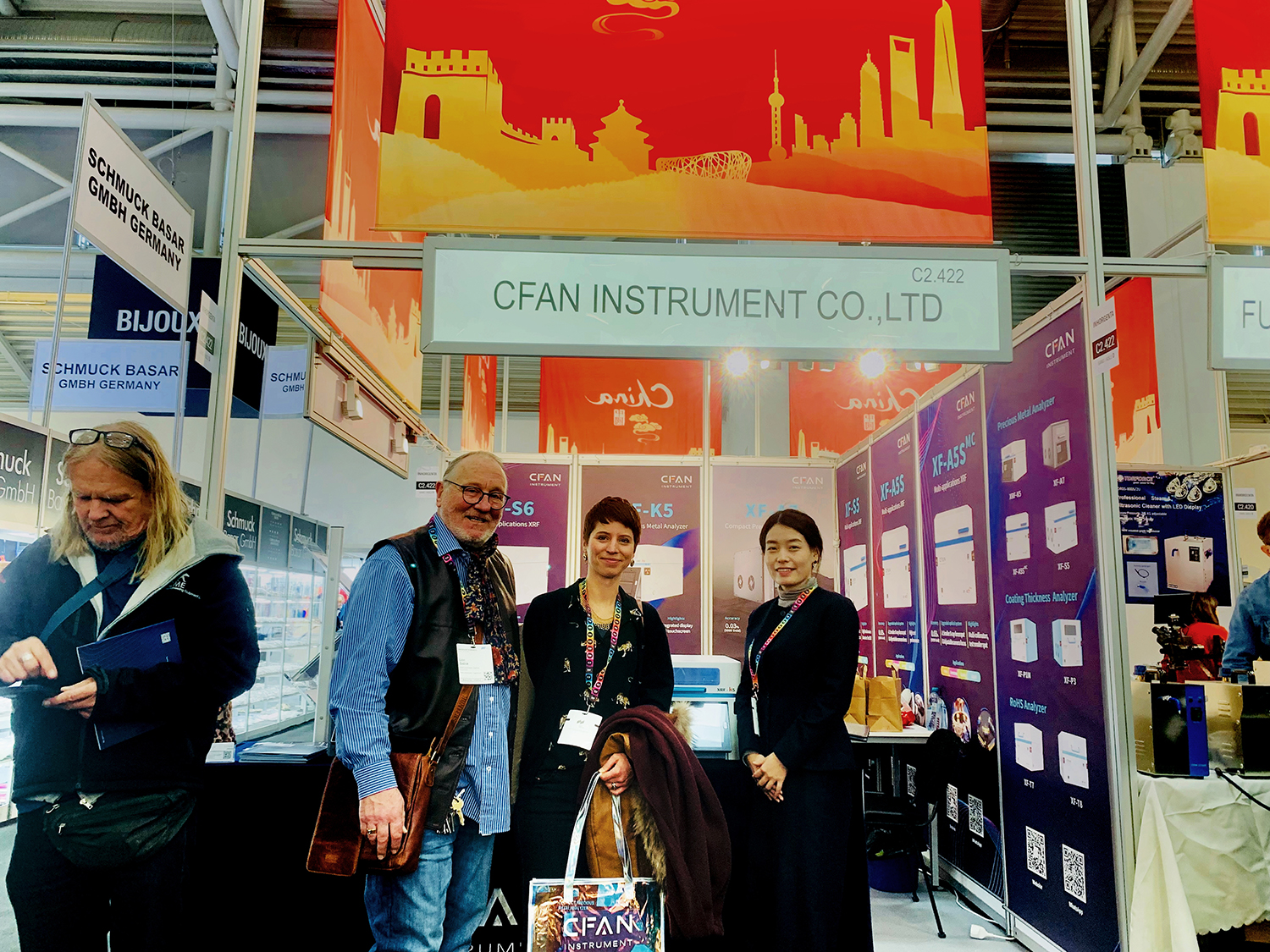 CFAN INSTRUMENT stands out at Inhorgenta Munich