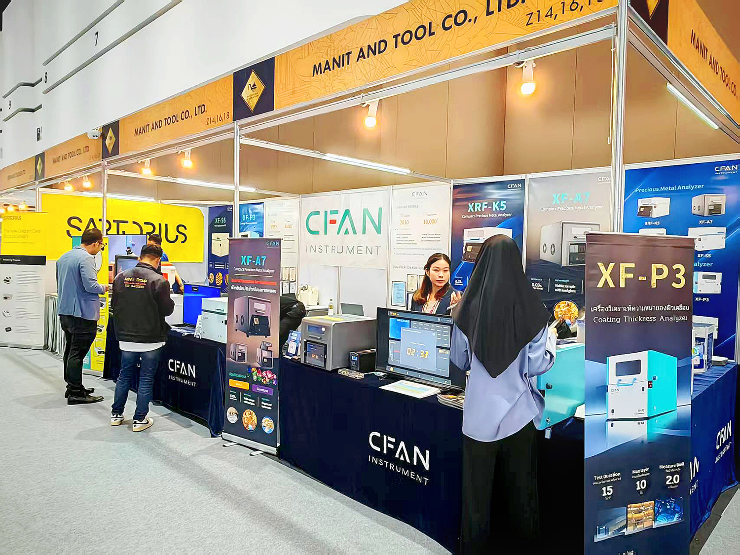 CFAN INSTRUMENT at the 71st Bangkok Gems and Jewelry Fair