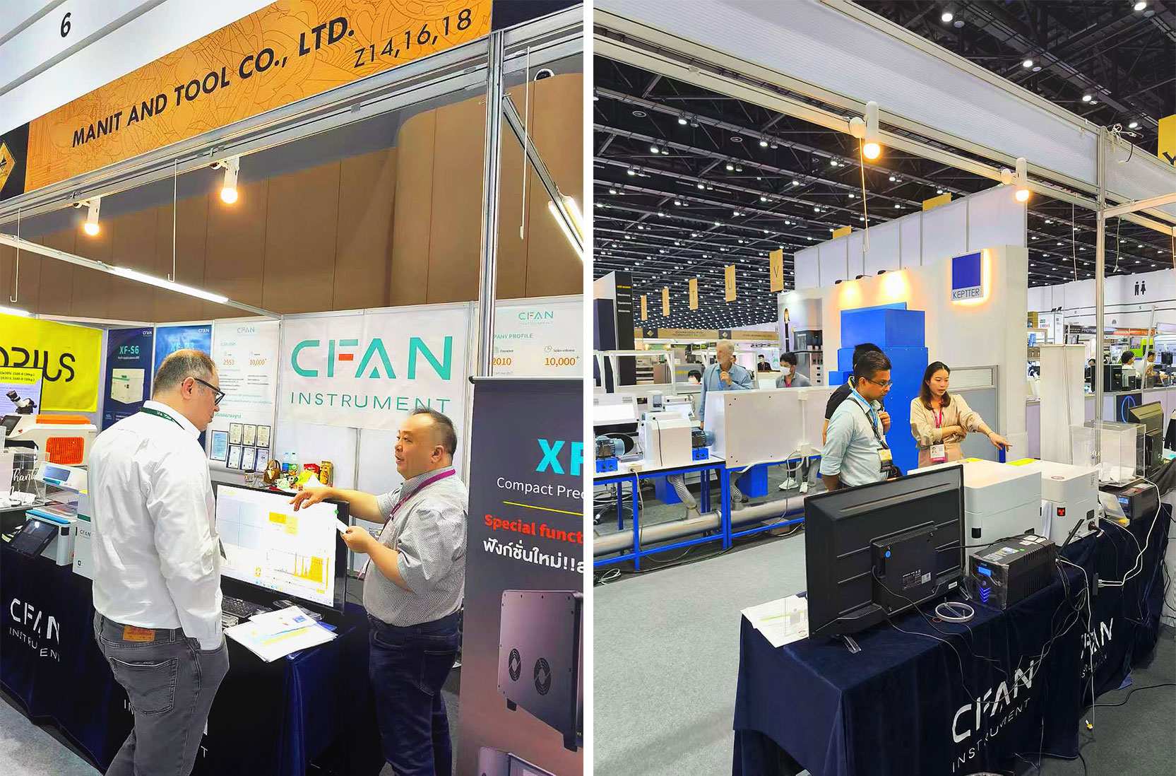 CFAN INSTRUMENT at the 71st Bangkok Gems and Jewelry Fair